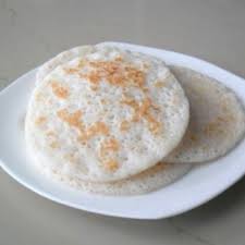 Kal Appam With Chicken Curry